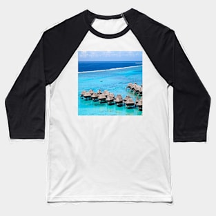 Moorea Bungalows Baseball T-Shirt